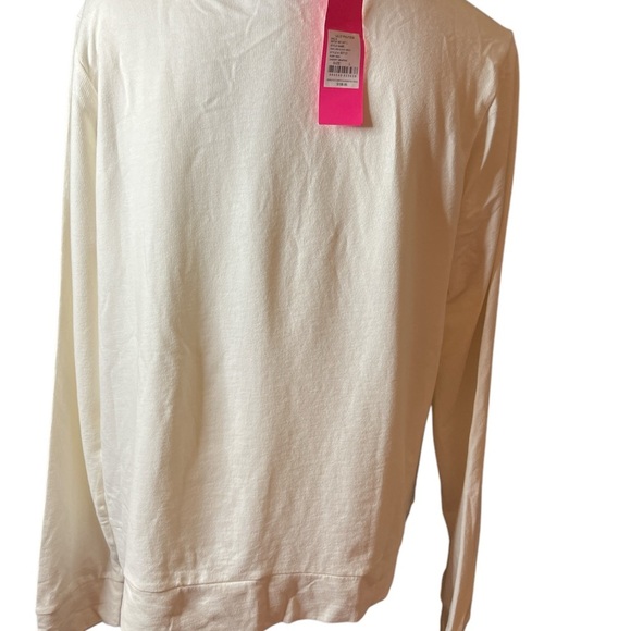 Lilly Pulitzer NWT SZ Large Cheery Graphic Top - Picture 3 of 5